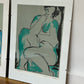 Set of 3 Signed & Framed Original Lithographs by Maria Lopez, Spain