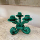 French Ceramic Candlestick