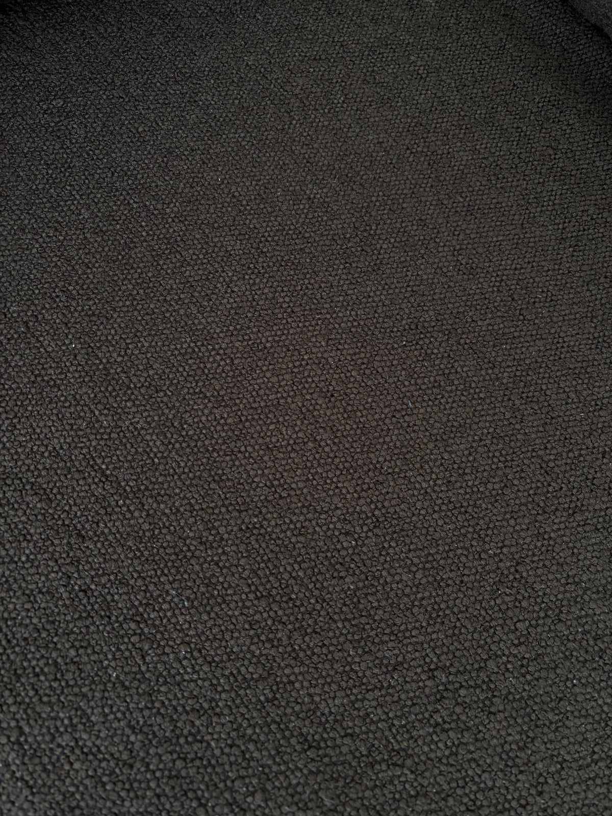 Custom Brown Boucle Sofa