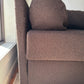 Custom Brown Boucle Sofa