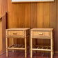Pair of Rattan Side Tables