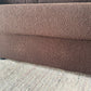 Custom Brown Boucle Sofa
