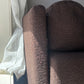 Custom Brown Boucle Sofa