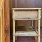 Pair of Rattan Side Tables