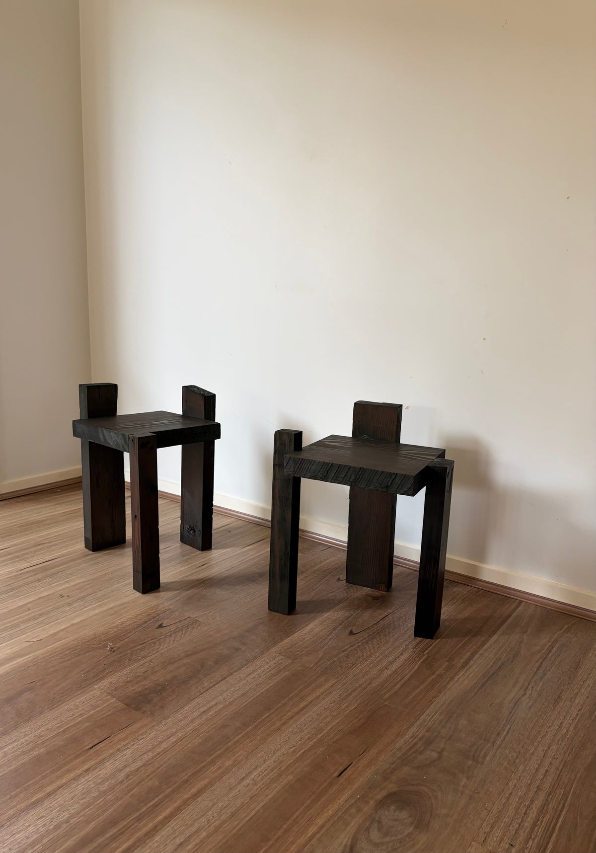 Side Timber Bench Table Timber Side Table – Curated Spaces