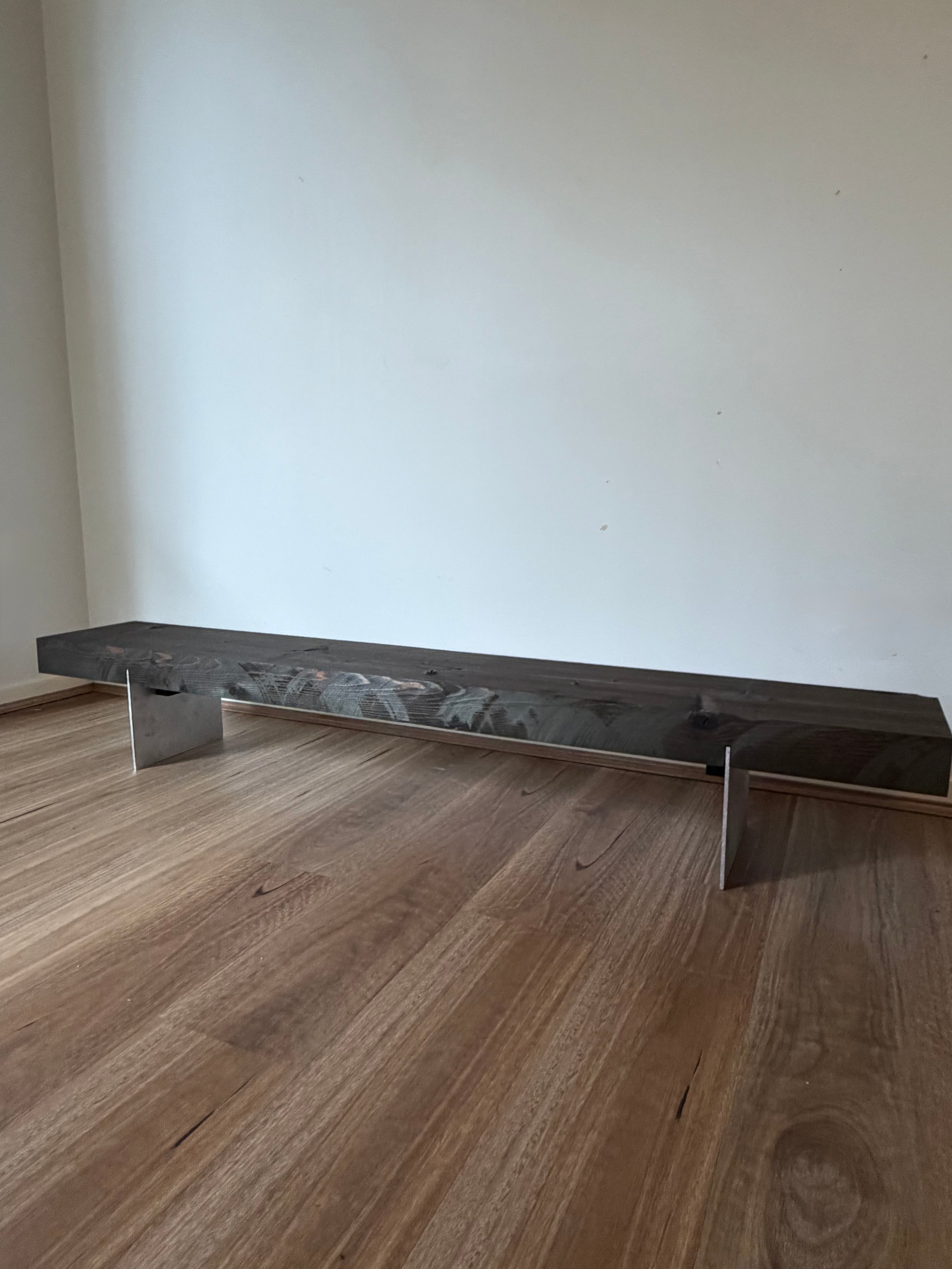 Low Timber Table/ Bench – Curated Spaces
