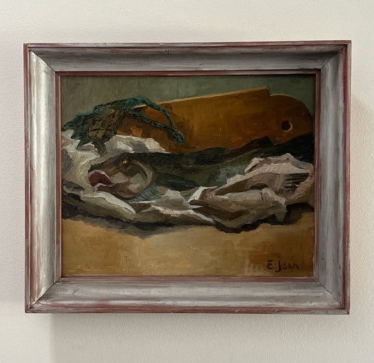 Original Oil Painting by E. J-son, Sweden