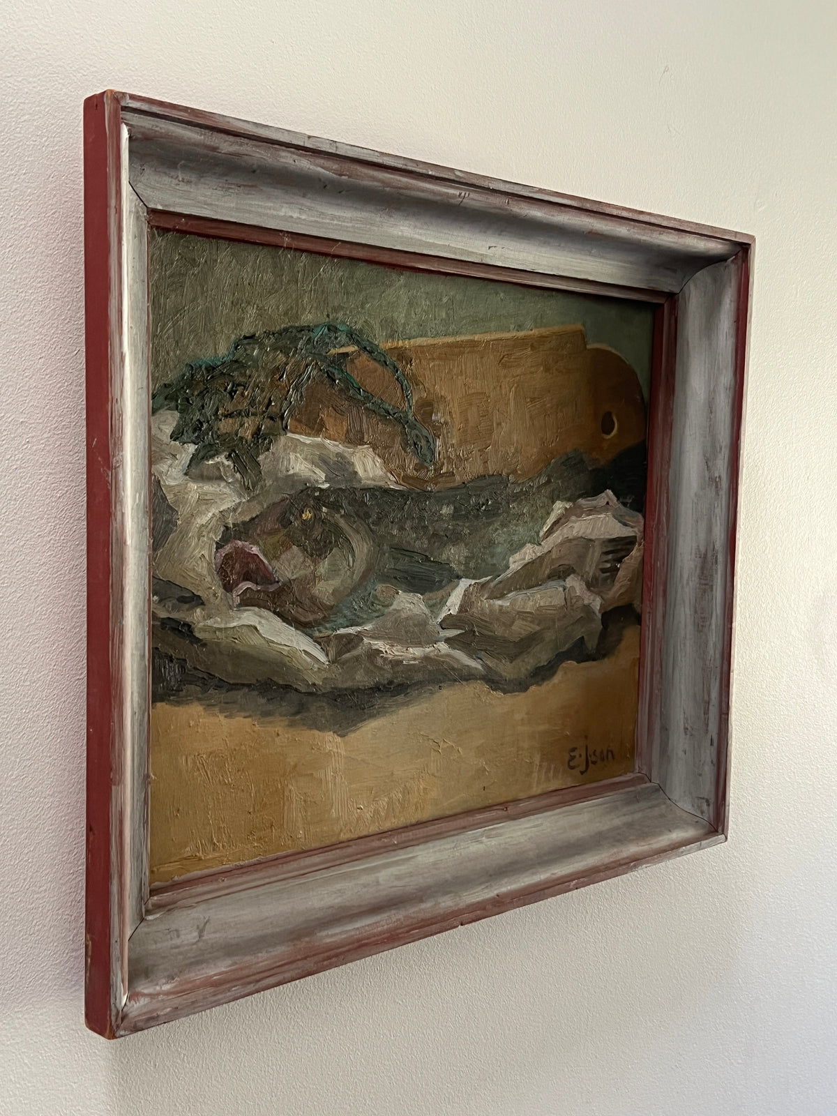 Original Oil Painting by E. J-son, Sweden