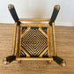 1960s Chevron Rattan Armchair