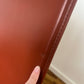 Brick-Red Leather 'Norma' Chairs by Arper, Italy (Set of 6)