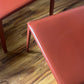 Brick-Red Leather 'Norma' Chairs by Arper, Italy (Set of 6)