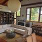Cream Striped Modular Sofa