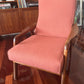 Mid Century Teak Sofa and Coffee Table Setting (armchairs not included)