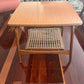 Mid Century Teak Sofa and Coffee Table Setting (armchairs not included)