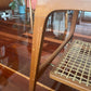 Mid Century Teak Sofa and Coffee Table Setting (armchairs not included)