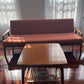 Mid Century Teak Sofa and Coffee Table Setting (armchairs not included)