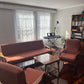 Mid Century Teak Sofa and Coffee Table Setting (armchairs not included)
