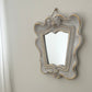 Scalloped Ceramic Mirror, Austria 1930s