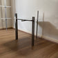 Polished Steel Side Table