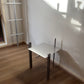 Polished Steel Side Table