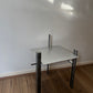 Polished Steel Side Table