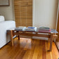 Aluminium + Oregon Side Table