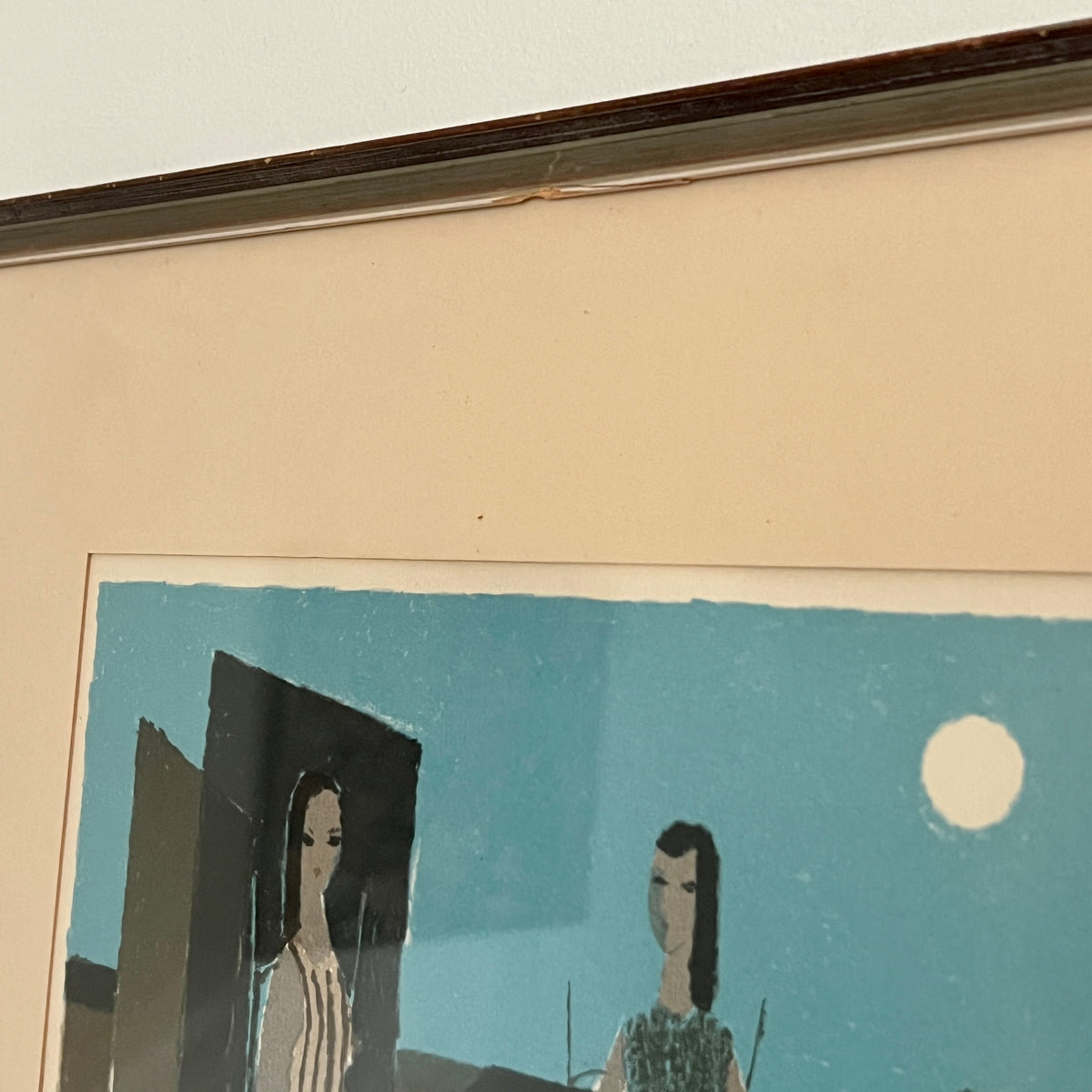 Signed Lithograph by Fabian Lundqvist, Sweden 1961