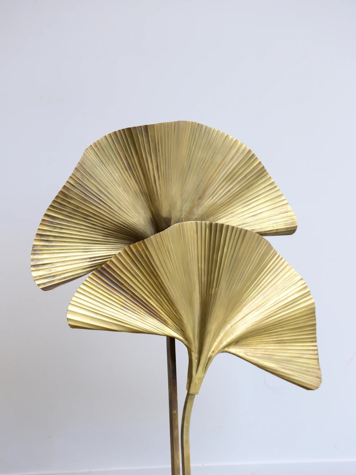 Italian Brass Ginko Leave Lamp
