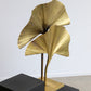 Italian Brass Ginko Leave Lamp