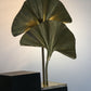 Italian Brass Ginko Leave Lamp