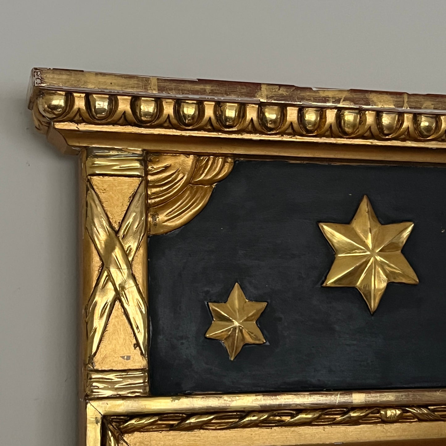 Large 1920s Mirror by Venesta, Latvia