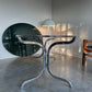 - Chrome & Smoked Glass Dining Table - Gastone Rinaldi for Rima, 70's.