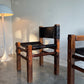 - Pair of Norman Archibald Nore Leather Dining Chairs