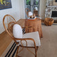 Pair of Vintage Rattan Armchairs