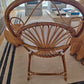 Pair of Vintage Rattan Armchairs