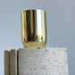 Fratelli Mannelli Travertine Brass Table Lamp, 1960s