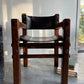 - Pair of Norman Archibald Nore Leather Dining Chairs
