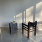 - Pair of Norman Archibald Nore Leather Dining Chairs