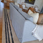 Tamsin Johnson Custom Four Seater Linen Sofa
