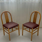 Newly Reupholstered Leather Dining Chair by Fratelli Montina (12 Available)
