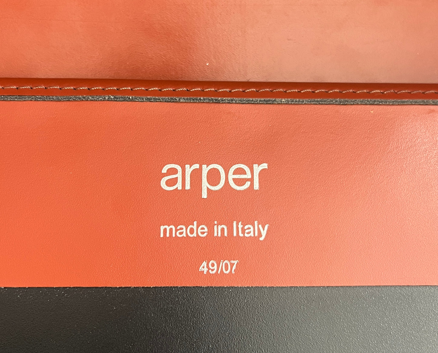 Set of 6 Brick Red 'Norma' Dining Chairs by Arper, Italy