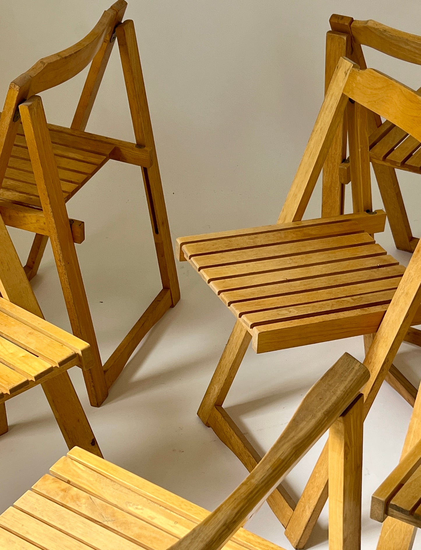 Six Vintage Dining Chairs Attributed to Aldo Jacober, Italy 1960s (Set)