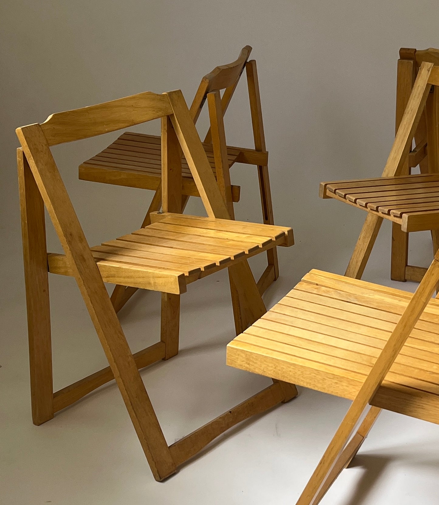 Six Vintage Dining Chairs Attributed to Aldo Jacober, Italy 1960s (Set)