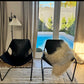Pair of Paulistano Leather Arm Chairs Objekto