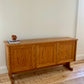 1970s Brutalist Style Oak Sideboard, Denmark