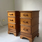 Mid Century Tasmanian Myrtle Bedside Tables (Set)