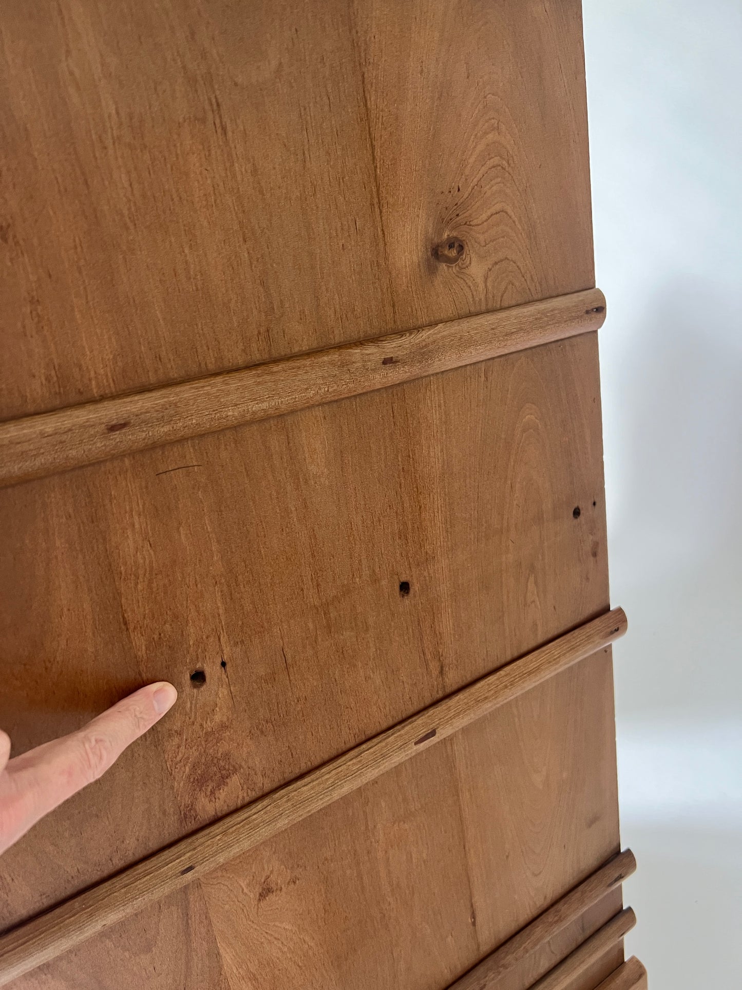 Mid Century Tasmanian Myrtle Bedside Tables (Set)