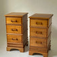 Mid Century Tasmanian Myrtle Bedside Tables (Set)
