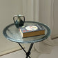 Iron & Frosted Glass 'Knot' Table