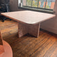Vintage Spanish Pink Breccia Marble Table, Spain, 1980s